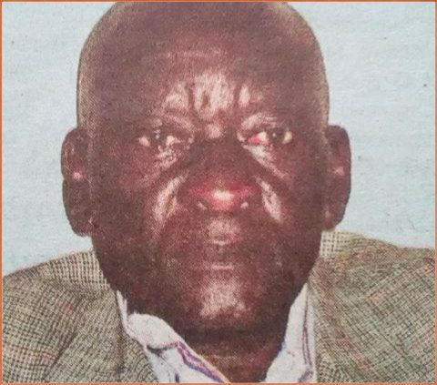 Death and Funeral Announcement Of James Ondoro Wamiya formerly of Kenya Breweries and former Chairman of AFC leopards