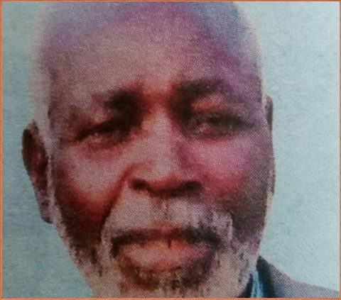 Death and Funeral Announcement of Aloys Luke Angwenyi Ogamba