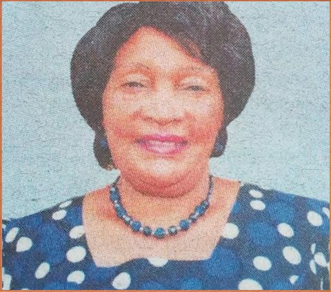 Death and Funeral Announcement of Diana Emily Mumelo Masafu of Lutonyi home, Kibingei, Kimilili Bungoma county