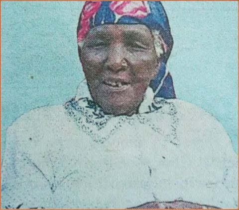Death and Funeral Announcement of Esther Syomii Kieti of Maviani village, Mituvu sub location, Mbimbini Location, Makueni County