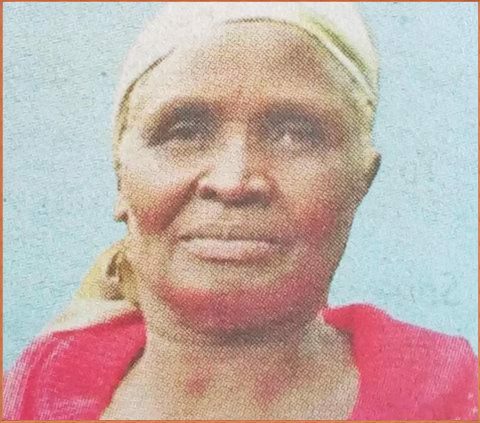 Death and Funeral Announcement of Hannah Wairimu Mwangi (Wakinyanjui) of Karinga Village