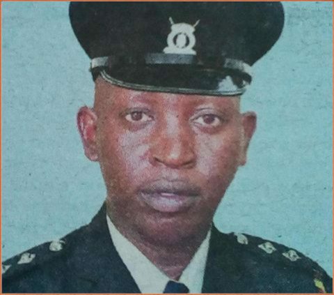 Death and Funeral Announcement of Inspector Kenneth Kirwa Kemei
