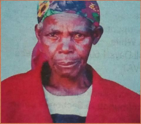Death and Funeral Announcement of Josephine Wambui (Watandi) Kimotho