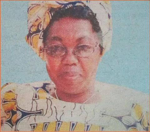 Death and Funeral Announcement of Joyce Wambui Mwangi (Auntie) of Utawala, Jerusalem