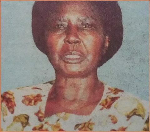 Death and Funeral Announcement of Mama Wilfrida Ombiri Nying’uro