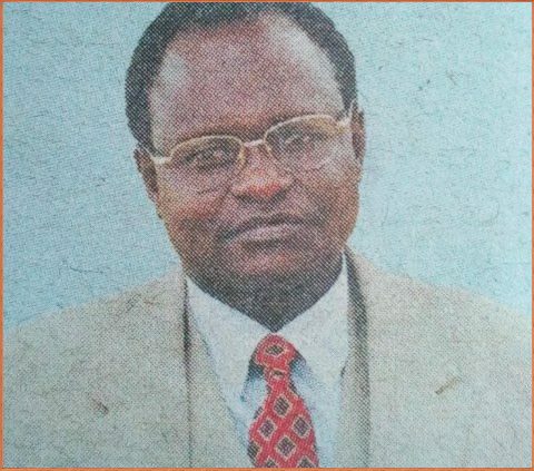 Death and Funeral Announcement of Mr Sammy Alex Maina Weru of Mukurweini, Nyeri County