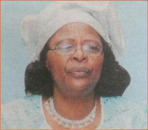 Death and Funeral Announcement of Mrs Annie Wanjiku Mureithi of Gaturi South, Nembure sub-location, Embu County