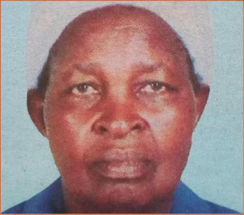 Death and Funeral Announcement of Mrs Virginia Wangui Muhia of Ndaka-ini Village, Gatanga Sub-county, Muranga County