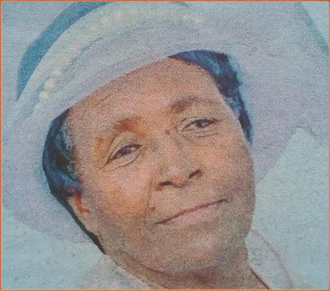 Death and Funeral Announcement of Mrs. Jacinta Kainyu Riungu of South Imenti, Igoji, Kieni Kiandege Village