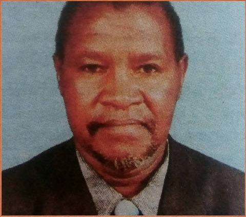 Death and Funeral Announcement of Wilson Chomba Kinguru