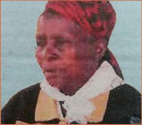 Death and Funeral Announcement of mama Salome Kanyiri of Mitoone village