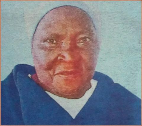 Death and Funeral Announcement of retired Elder Elizabeth Wakonyu Mwitari