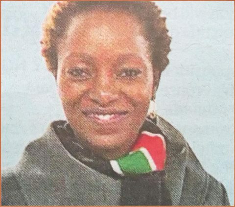 Death and funeral announcement of Doris Kendi Mwenda of Coca Cola Beverages Africa Nairobi
