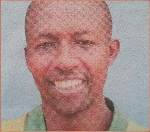 Death and funeral announcement of Henry Maina Kiruri of Karura Ka Nyungu, Kiambu County