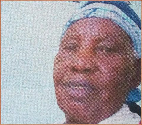 Death and funeral announcement of Jane Muthoni Njagi of Kiamuiru Village
