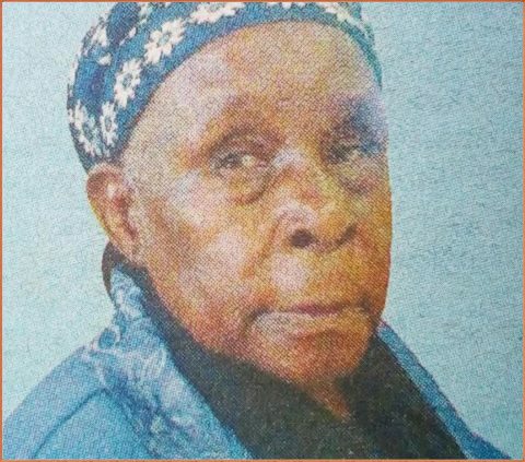 Death and funeral announcement of Mama Helida Bonyo Odero
