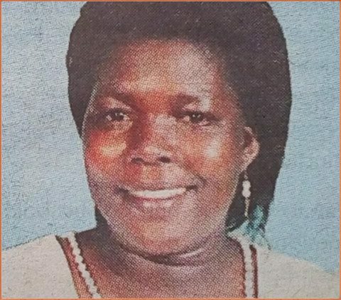 Death and funeral announcement of Margaret Lavender Atieno