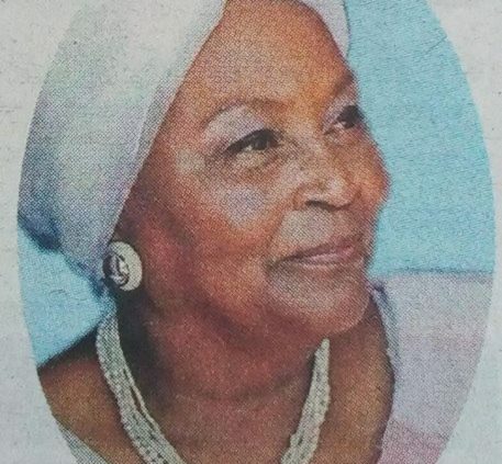 Mary Muthoni Munyi anniversary