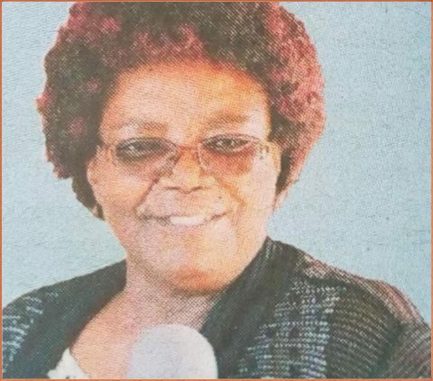 Death and funeral announcement of Mary Wamaitha Kamau