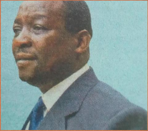 Death and Funeral Announcement death of Fabian Kirungu Kamwara (Mugwi na uta)