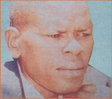 Death and Funeral Announcement of Geoffrey Ondieki Mariita Momanyi
