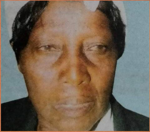 Death and Funeral Announcement of Janet Wanjiku Karanja of Mukurwe Village, Mangu Ward 