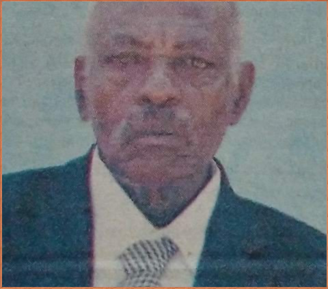 Death and Funeral Announcement of Joseph Kiboi Muriithi