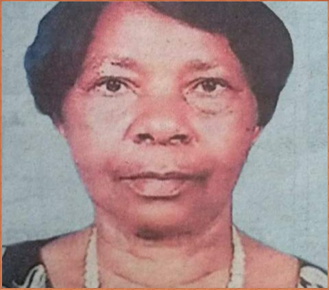 Death and Funeral Announcement of Keziah Njeri Gachanja