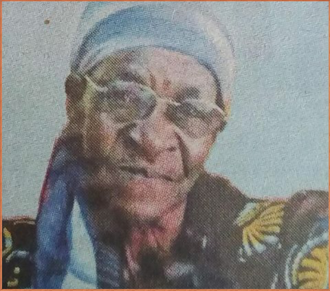 Death and Funeral Announcement of Mama Agnes Omolo Odero of Kodongo Village