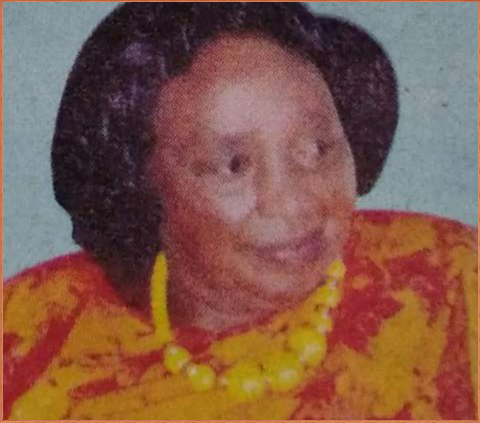 Death and Funeral Announcement of Martha Wangechi Kimani