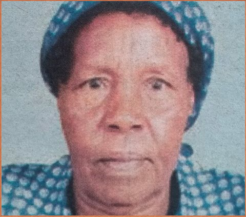 Death and Funeral Announcement of Mary Nyambura Thairu