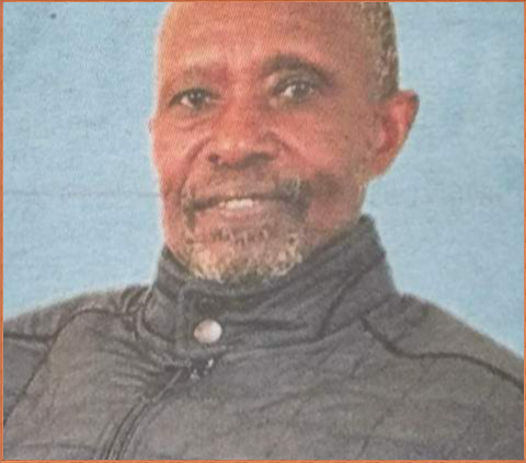 Death and Funeral Announcement of Mr Peter Kariuki Njoroge,