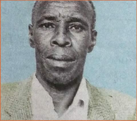 Death and Funeral Announcement of Mr. Benedict Murigi Ngugi of Mangu village