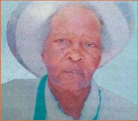 Death and Funeral Announcement of Mrs Teresia Nyairegi Njuguna