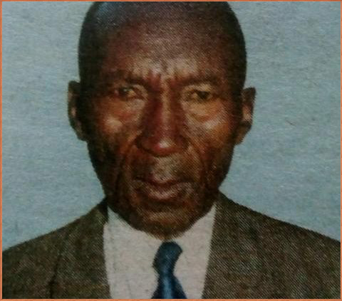 Death and Funeral Announcement of Mzee Dishon Kaiga Kinambuga of Naitiri