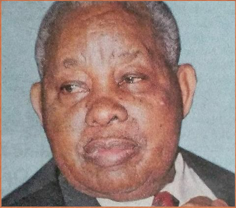 Death and Funeral Announcement of Mzee John Ndegwa Kariungu