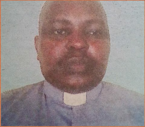 Death and Funeral Announcement of Rev. Fr. Robert Ribiro Maina of St. John the Baptist Parish, Watamu