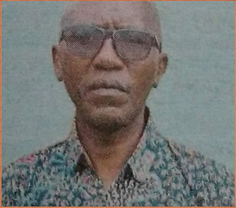 Death and Funeral Announcement of Vindan Kahuthu Wangunguh