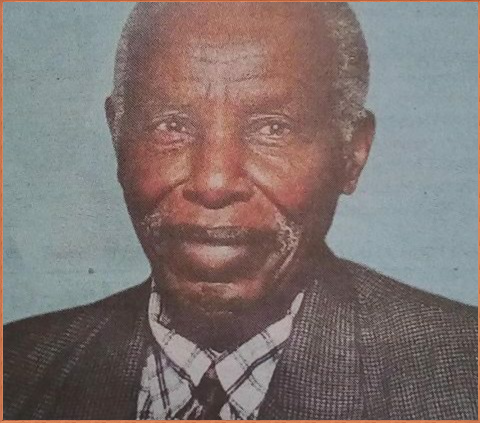 Death and Funeral Announcement of former Councilor Benson Nyakundi Samoita