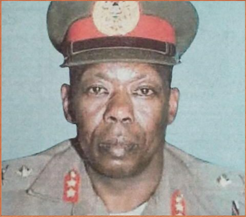 Major General Gerald Kinyua Muchemi