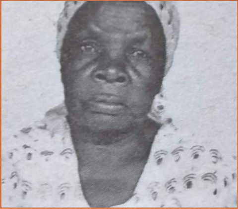 Death and Funeral Announcement of mama Anna Oronga Ogola of Ebuchero Ebulali village Khwisero Sub-county Kakamega county 