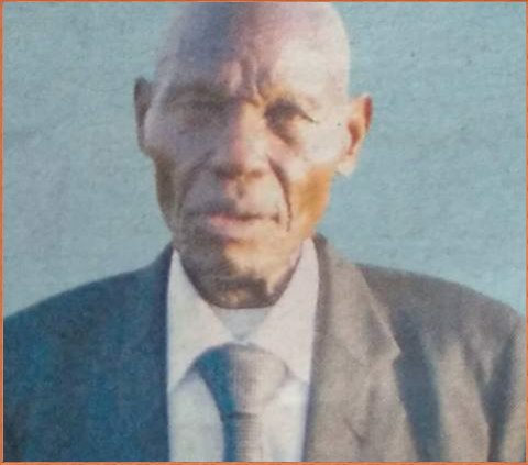 Death of Mr. Ezekiel Gathiga Kioria