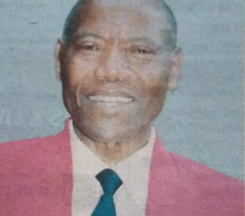Death of Ex Chief Samuel Gitiha Njuguna, of Githunguri Location, Githunguri sub-county Kiambu county