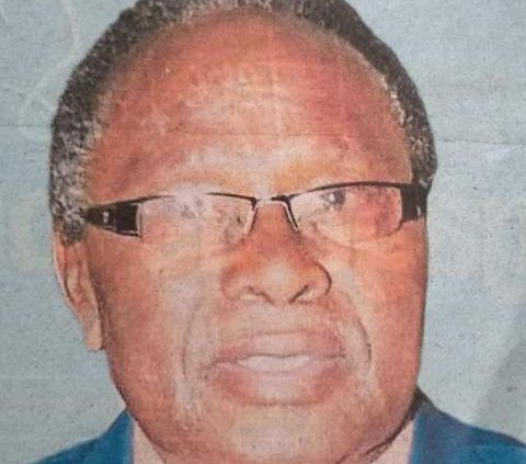 Death and Funeral Announcement of Mzee Arthur Matthew Raphael Muthuri,
